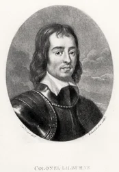 Colonel Robert Lilburne (1613-65) Illustration from Portraits of Characters Illustrious in British History, Engraved by Robert Dunkarton